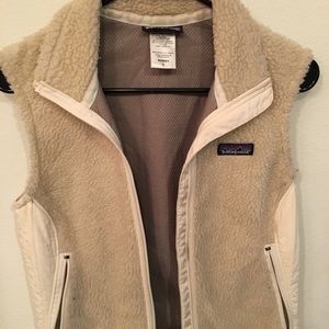 Women’s Patagonia Birch White Synchilla vest